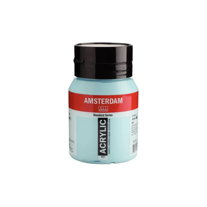 Amsterdam Peinture acrylique Standard 551 Bleu ciel opaque, 500 ml