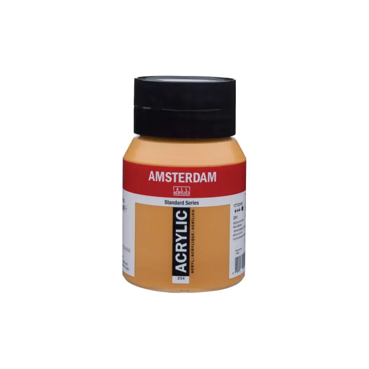 Amsterdam Peinture acrylique Standard 234 Siena naturel couvrant, 500 ml