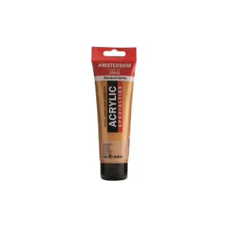 Amsterdam Peinture acrylique Standard 803 Peinture or semi-couvrante, 120 ml