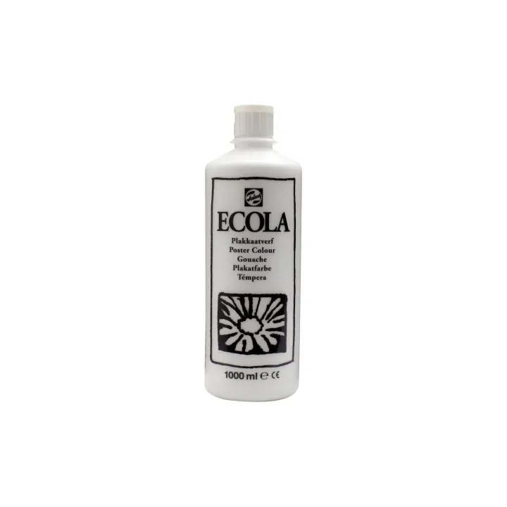 Talens Peinture pour affiche Ecola 1000 ml, Blanc