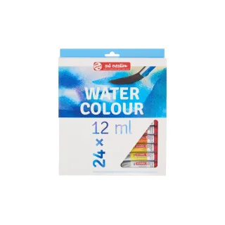 Talens Peinture pour aquarelle Lot de 24, multicolores