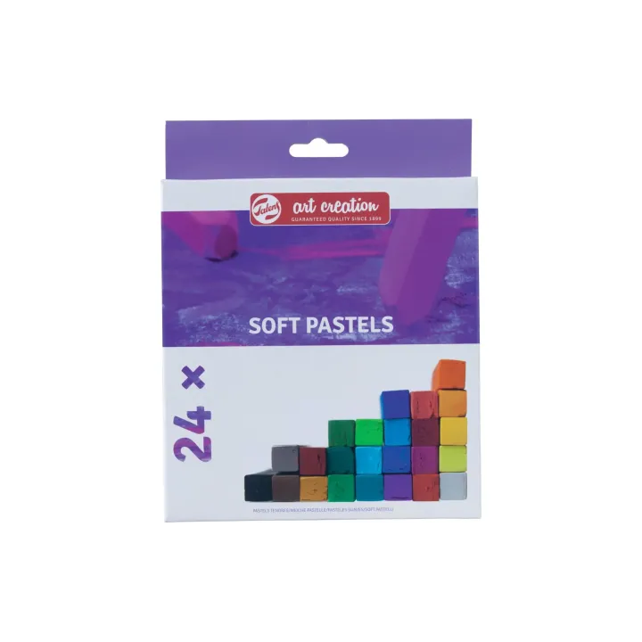 Talens Pastel Soft Pastels Set de 24, multicolore