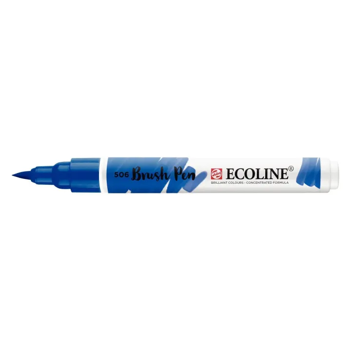 Talens Brushpen Ecoline Ultramarin foncé