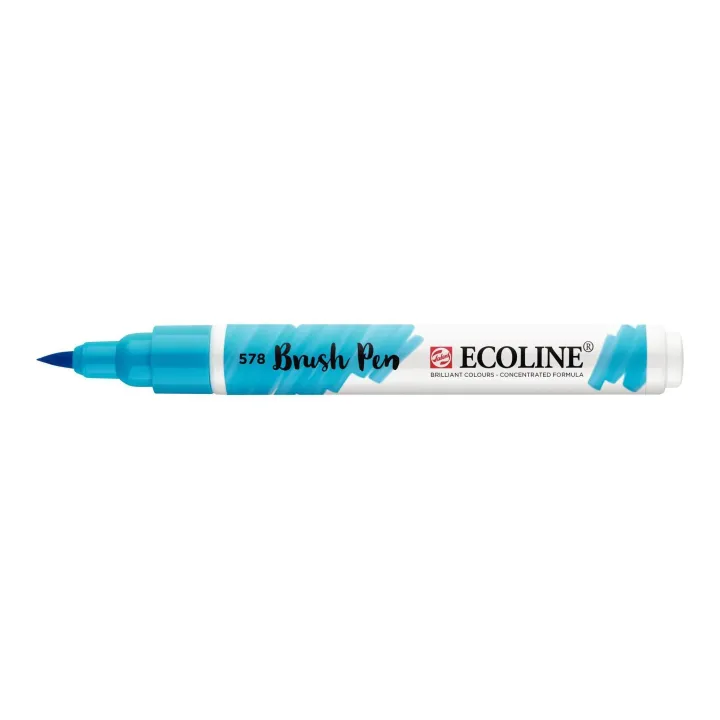 Talens Brushpen Ecoline Bleu ciel