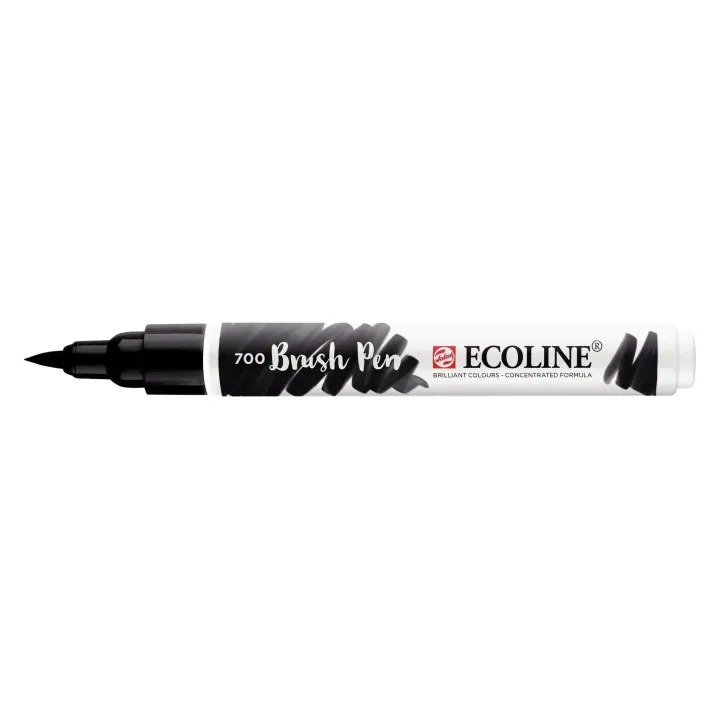 Talens Brushpen Ecoline Noir