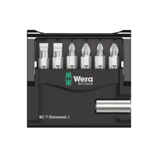 Wera Kits de bits Bit-Check 7 Universal 1, 7 Pièce-s pièce(s)