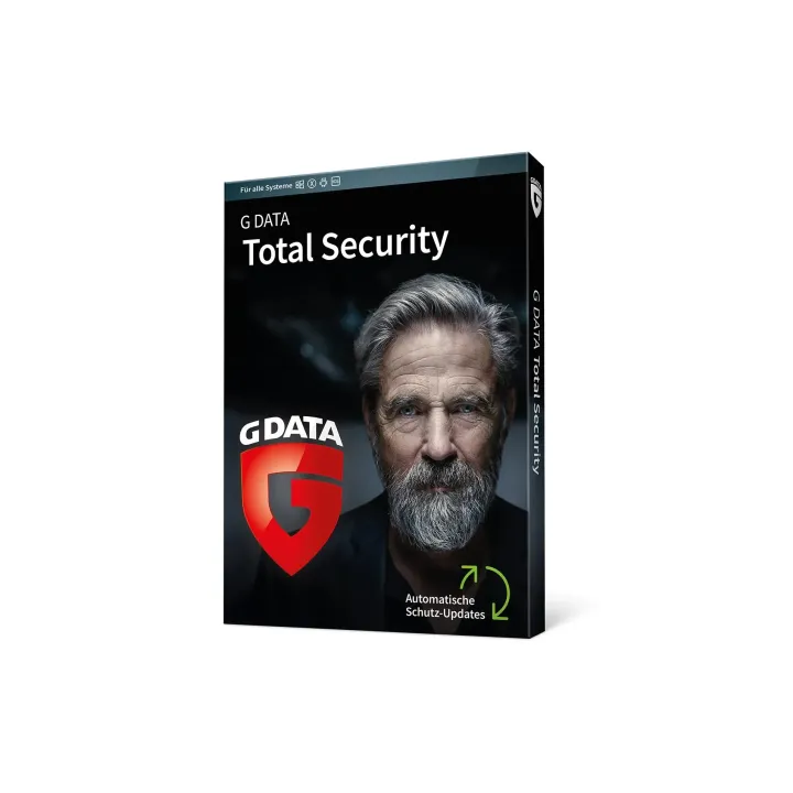 G DATA Total Security Boîte, Version complète, 3 utilisateurs