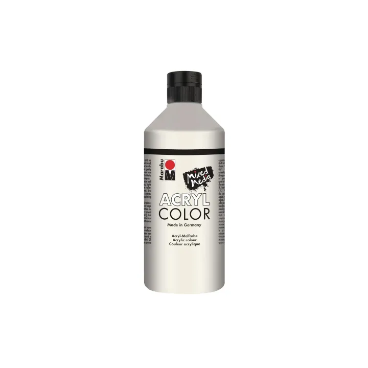 Marabu Peinture acrylique Acryl Color 500 ml Blanc