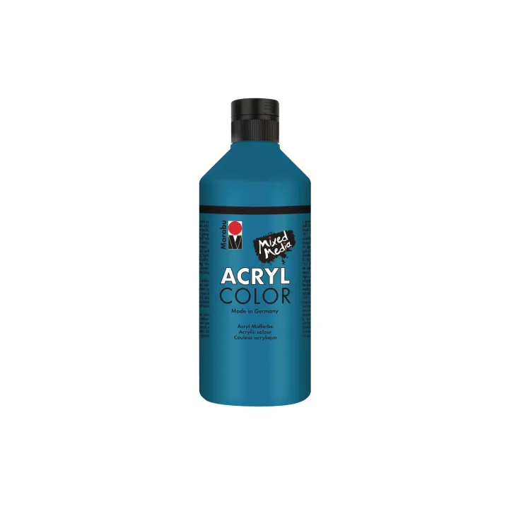 Marabu Peinture acrylique Acryl Color 500 ml Cyan