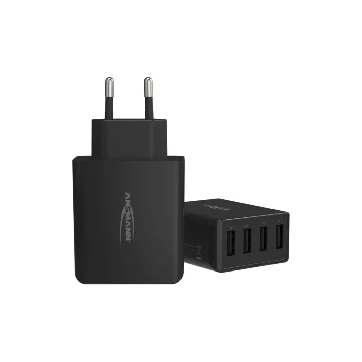 Ansmann Chargeur mural USB Home Charger HC430, 4x USB, 30 W, noir