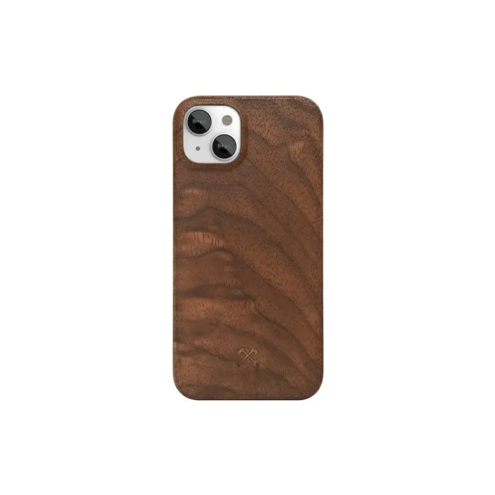 Woodcessories Coque arrière Slim Case iPhone 14 Plus Noix
