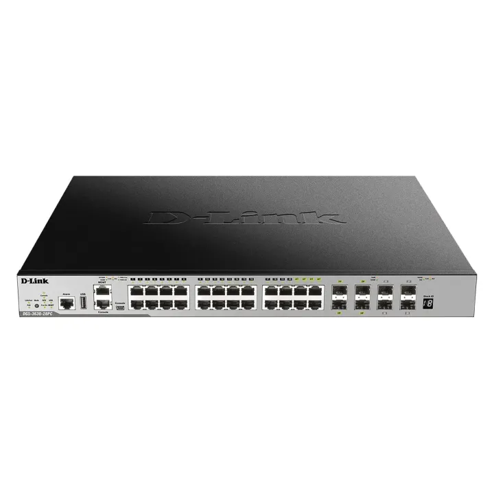 D-Link PoE+ Switch DGS-3630-28PC-SI-E 28 ports