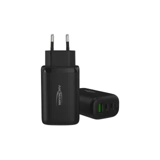 Ansmann Chargeur mural USB Home Charger HC365PD, 65 W, noir