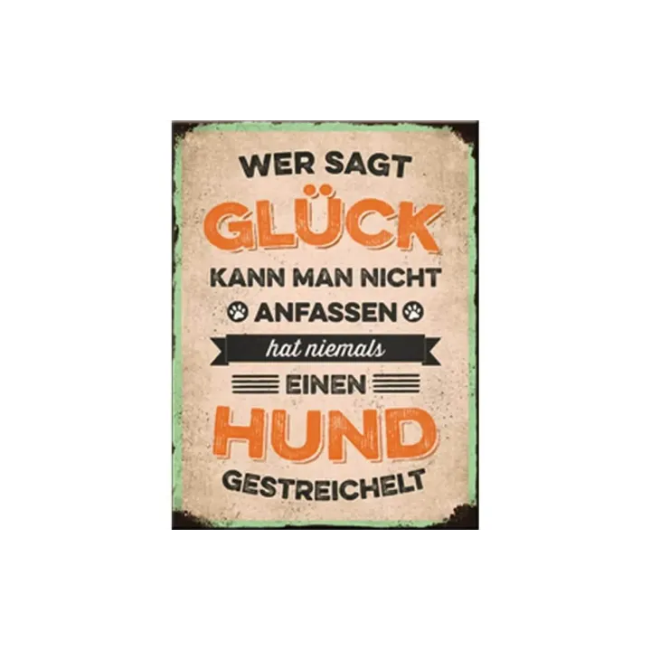 Nostalgic Art Aimant Glück Hund 1 Pièce-s, Multicolore