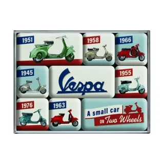 Nostalgic Art Set daimants Vespa 9 Pièce-s, Multicolore