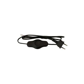 Elbro Variateur à cordon LED avec câble, 100 W, Coupure de phase, noir