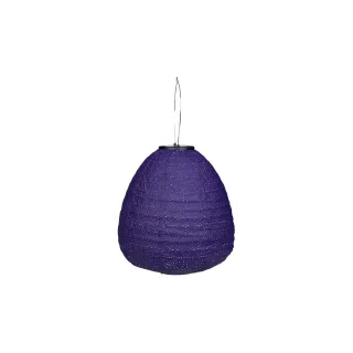 COCON Lampion LED Solaire Coupole, Violet foncé