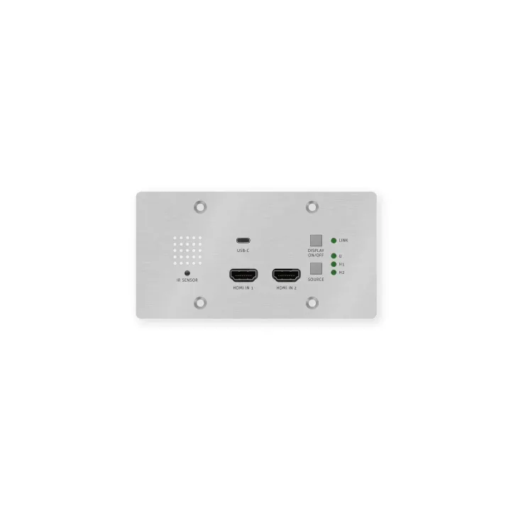 PureTools Émetteur HDBaseT Panneau de connexion mural PT-HDBT-703-TXWP-F