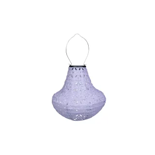 COCON Lampion LED Solaire Vase, Violet