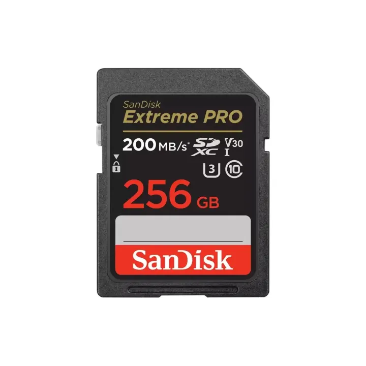 SanDisk Carte SDXC Extreme PRO 256 GB