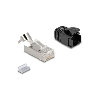 Delock Connecteur RJ45, S-FTP, Cat.8.1 25 Pièce-s, Transparent