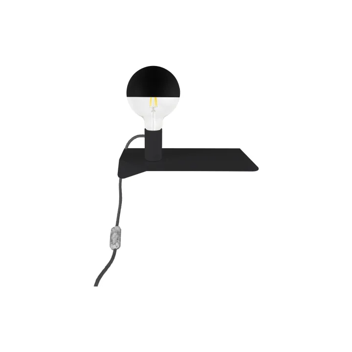 Filotto Lampe murale Combo Maria, 2700 K, 7 W, noir