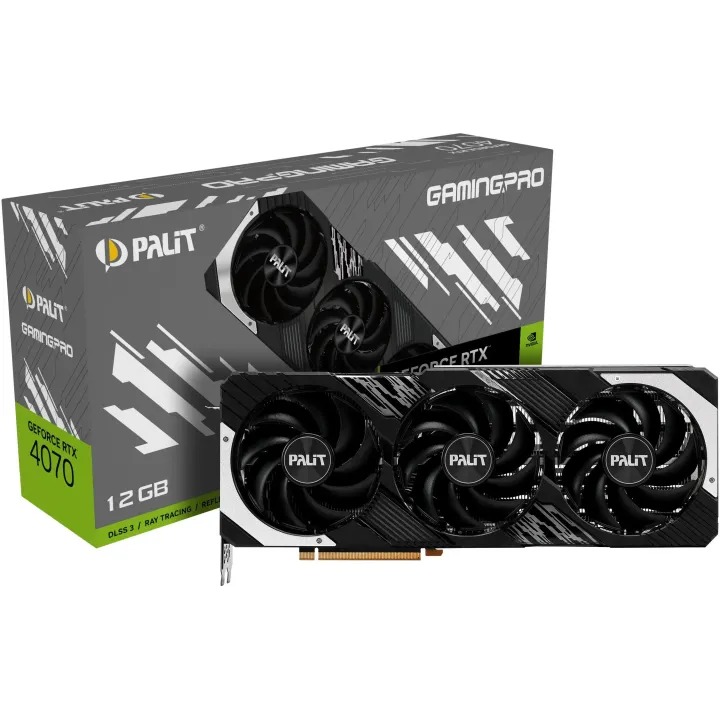 Palit Carte graphique GeForce RTX 4070 Gaming Pro 12 GB