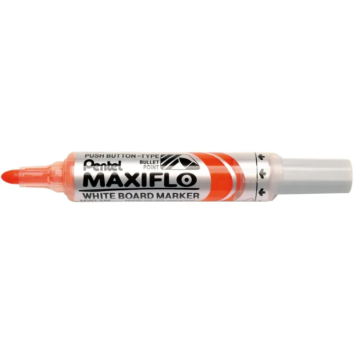 pentel Marqueur pour tableau blanc Maxiflo 3 mm Orange, 1 pièce