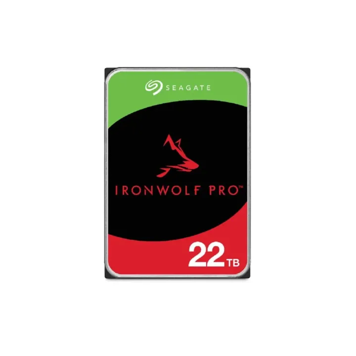 Seagate Disque dur IronWolf Pro 3.5 SATA 22 TB