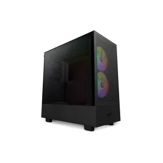 NZXT Boîtier d’ordinateur H5 Flow RGB Noir mat