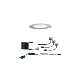 Paulmann Spot de jardin Plug & Shine Floor 90° 3000 K, set de base