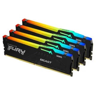 Kingston DDR5-RAM FURY Beast RGB 5600 MHz 4x 32 GB