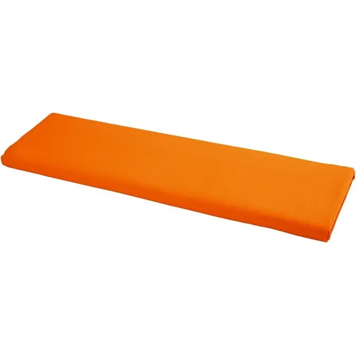 Creativ Company Tissu 145 cm x 1000 cm, Orange