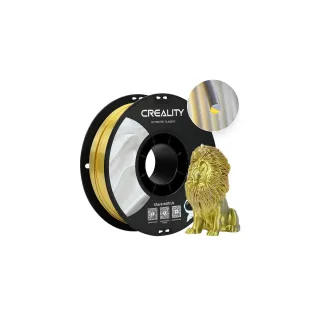 Creality Filament PLA Silk Doré-Argenté, 1.75 mm, 1 kg