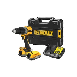 DeWalt Perceuses à percussion sans fil 18 V, 2x 1.7 Ah batterie, kit