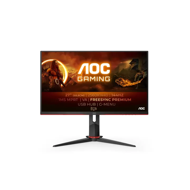 AOC Moniteur Q27G2E-BK