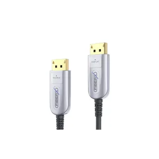 FiberX Câble AOC DisplayPort - DisplayPort, 50 m, 8K-85Hz