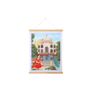 CRAFT Buddy Kits de bricolage Crystal Art Scroll India 35 x 45 cm