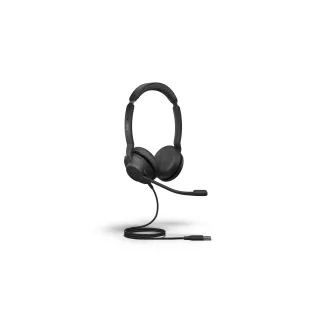 Jabra Casque Evolve2 30 SE Duo MS Noir, USB-A