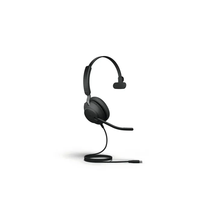 Jabra Casque Evolve2 40 SE Mono UC Noir, USB-C