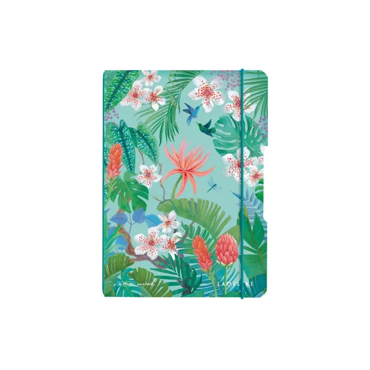 Herlitz Carnet de notes Ladylike Jungle A5, 40 feuilles, pointillés