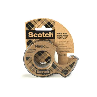 Scotch Dérouleur manuel Magic Greener Choice 19 mm x 20 m, 1 pièce