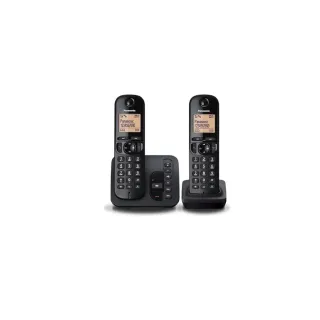 Panasonic Téléphone sans fil KX-TGC222SLB Noir