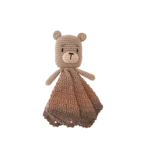 Rico Design Kit de crochet Baby Blankies Teddy, 8 pièces