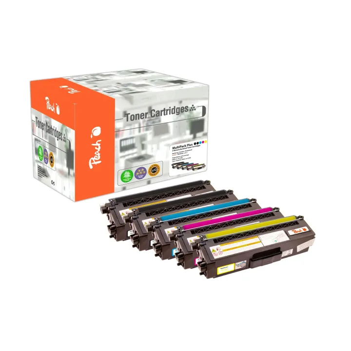 Peach Kits de toner Brother TN-426 MultiPack Plus 2x BK 1x C M Y