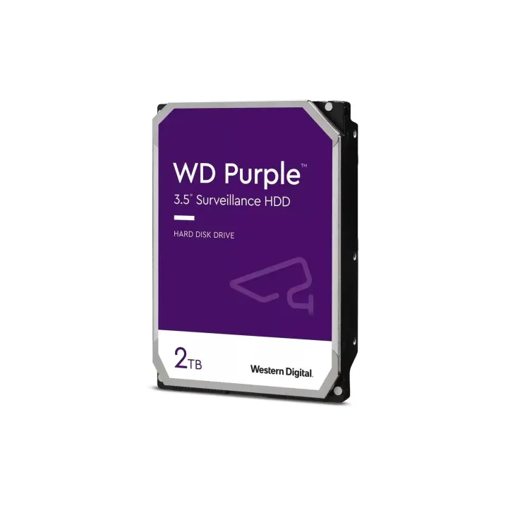Western Digital Disque dur WD Purple 3.5 SATA 2 TB