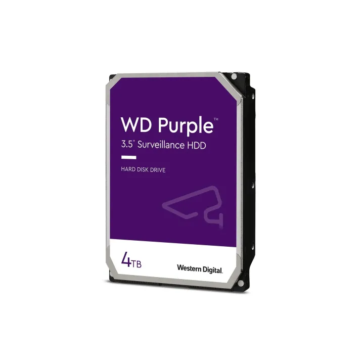 Western Digital Disque dur WD Purple 3.5 SATA 4 TB