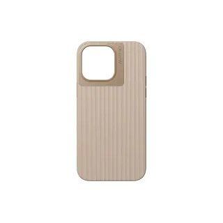 Nudient Coque arrière Bold Case iPhone 14 Pro Max Leinen Beige