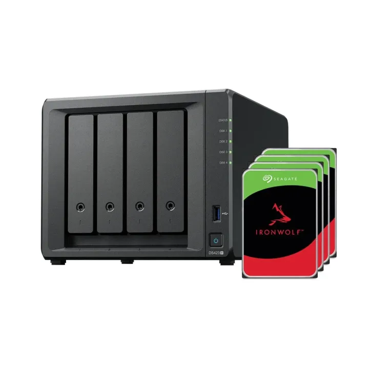 Synology NAS DiskStation DS423+ 4-bay Seagate Ironwolf 8 TB