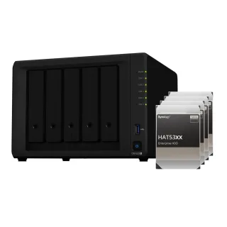 Synology NAS DiskStation DS1522+ 5-bay Synology Enterprise HDD 20 TB